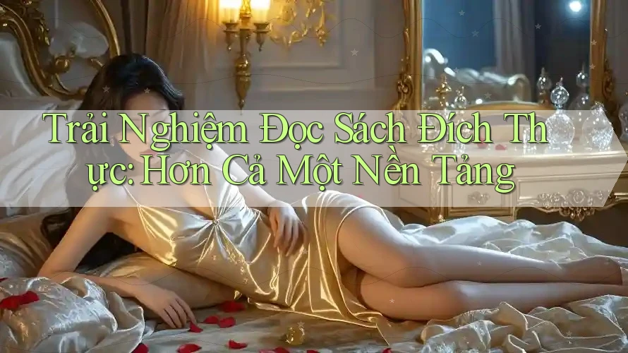 Trải Nghiệm Đọc Sách Đích Thực: Hơn Cả Một Nền Tảng