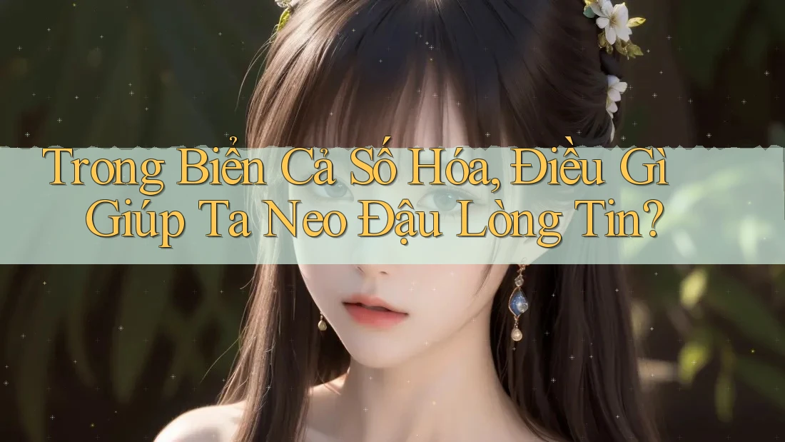 Trong Biển Cả Số Hóa, Điều Gì Giúp Ta Neo Đậu Lòng Tin? Trong Biển Cả Số Hóa, Điều Gì Giúp Ta Neo Đậu Lòng Tin?