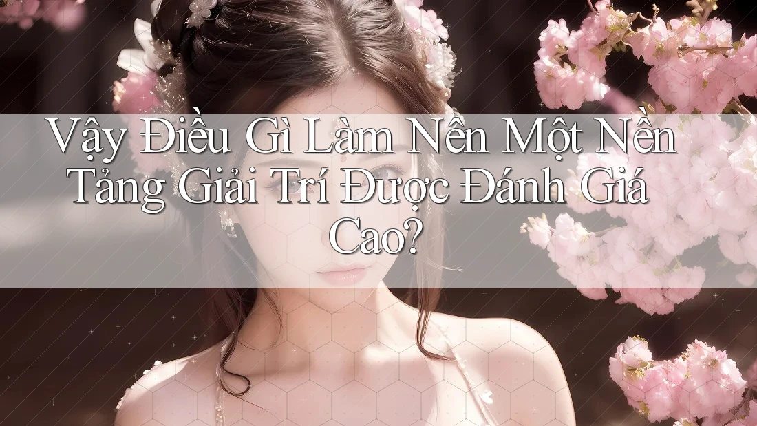 Vậy Điều Gì Làm Nên Một Nền Tảng Giải Trí Được Đánh Giá Cao?