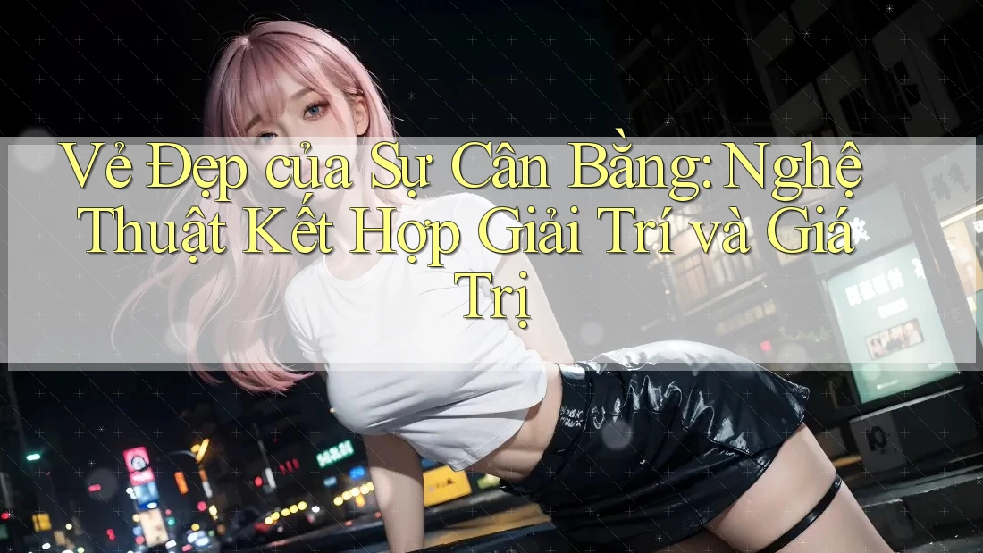 Vẻ Đẹp của Sự Cân Bằng: Nghệ Thuật Kết Hợp Giải Trí và Giá Trị Vẻ Đẹp của Sự Cân Bằng: Nghệ Thuật Kết Hợp Giải Trí và Giá Trị